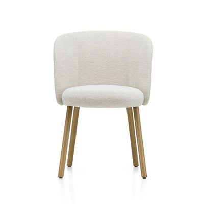 Židle Mikado Sidechair, dřevěná podnož