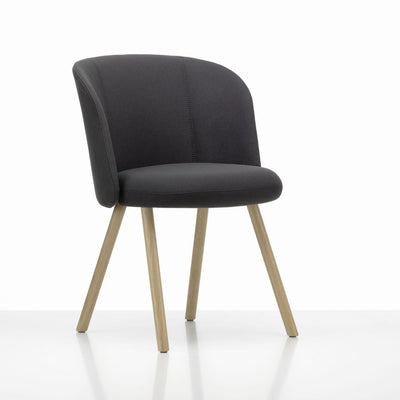 Židle Mikado Sidechair, dřevěná podnož