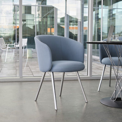 Židle Mikado Armchair, hliníková podnož