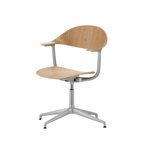 Židle Mynt Plywood, čtyřramenná podnož