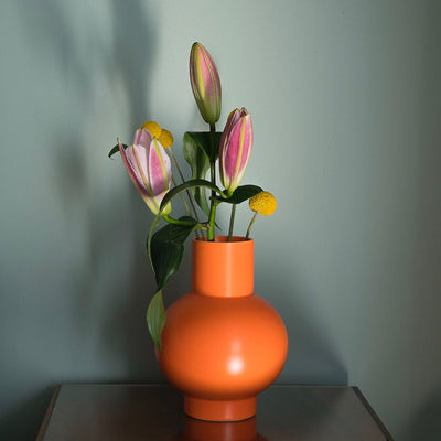 Váza Strøm large, Vibrant Orange