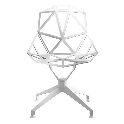 Židle Chair One, otočná čtyřramenná podnož