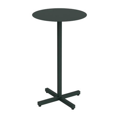 Stůl Chop Bar Round Black Green