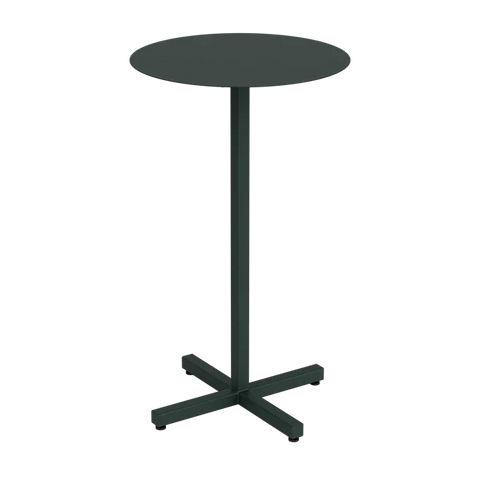 Stůl Chop Bar Round Black Green