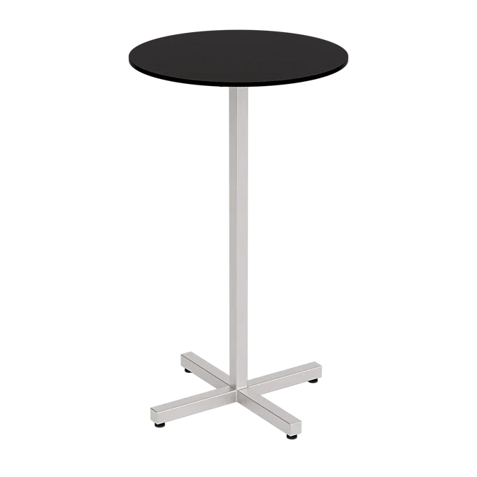 Stůl Chop Bar Round Laminate / Stainless