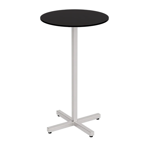 Stůl Chop Bar Round Laminate / Stainless