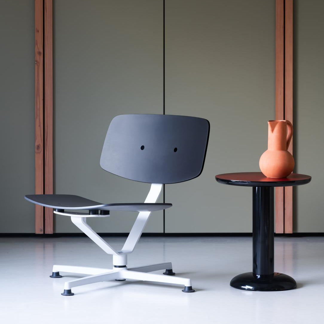 Lounge křeslo Arba Plywood - Tmavě zelená / světle šedá