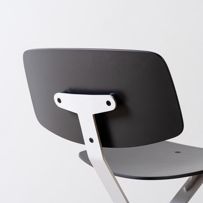 Lounge křeslo Arba Plywood - Světle šedá / antracitová