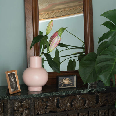 Váza Strøm large, Coral Blush