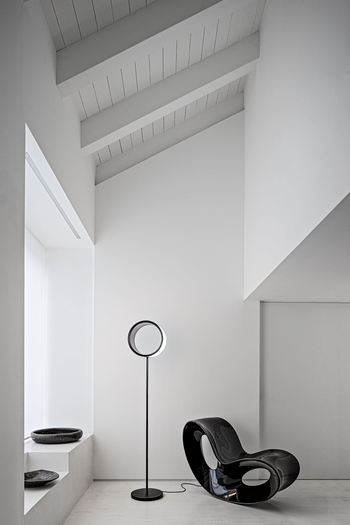 Floor lamp M, (H. 140cm).