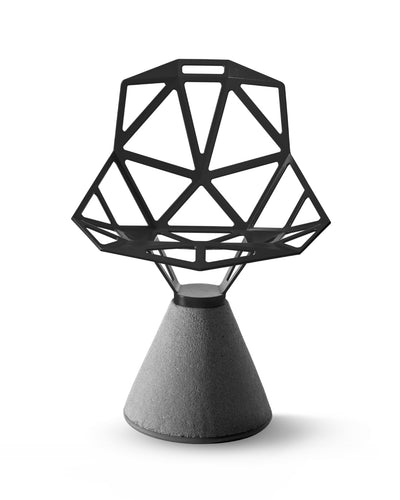 Chair One, concrete base