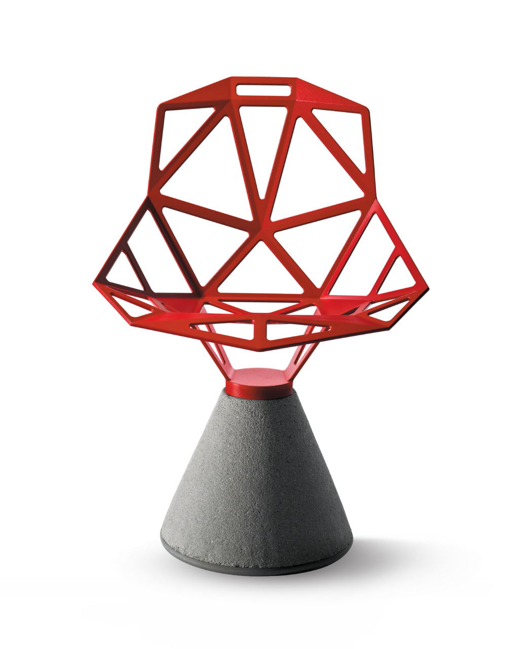 Chair One, concrete base