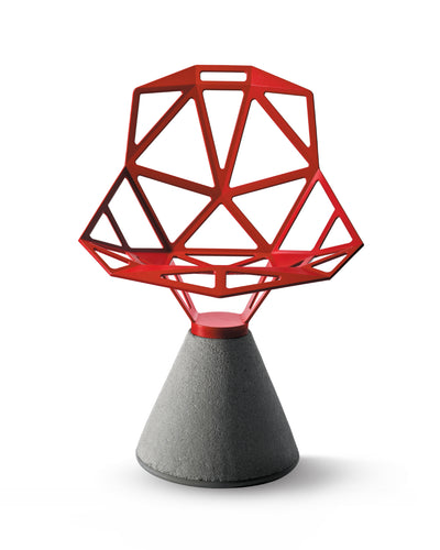 Chair One, concrete base