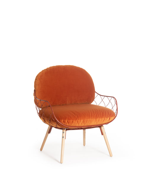 Piña low chair indoor