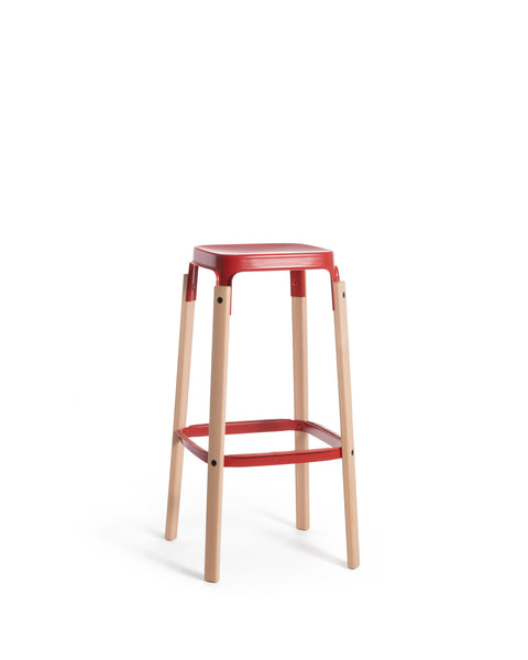 Steelwood Stool, high