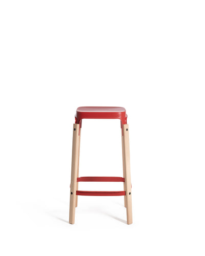 Steelwood Stool, high