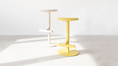 Tibu Stool, adjustable in height
