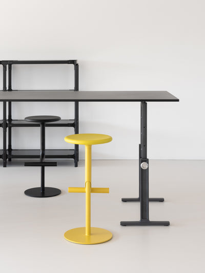 Tibu Stool, adjustable in height