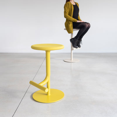Tibu Stool, adjustable in height