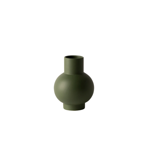 Váza Strøm small, Deep Green
