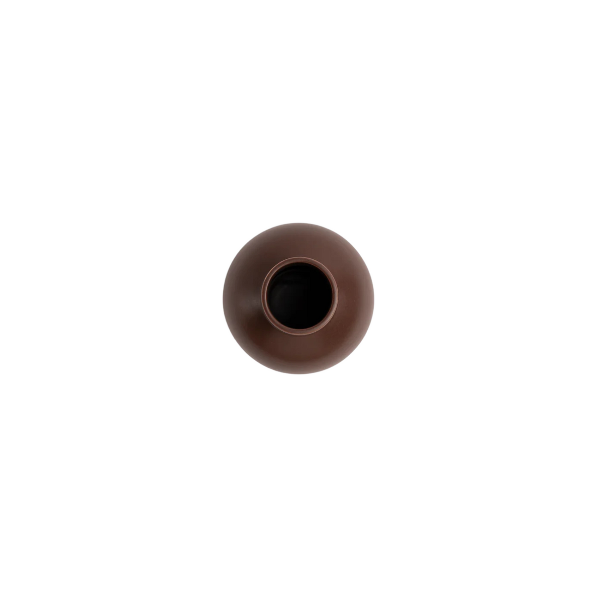 Váza Strøm small, Chocolate