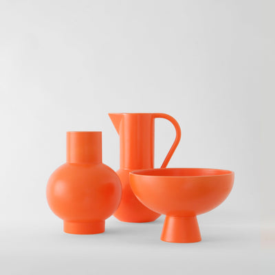 Váza Strøm small, Vibrant Orange