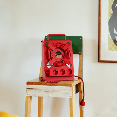 Organizér kabelů Cable Stand - Fire  Red