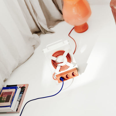 Organizér kabelů Cable Stand - Dusty Rose
