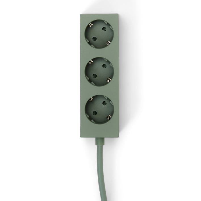 Magnetický prodlužovací kabel Power Bar -  Mossy Green