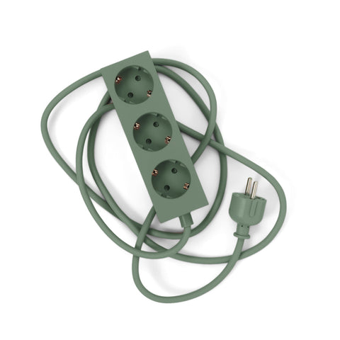Magnetický prodlužovací kabel Power Bar -  Mossy Green