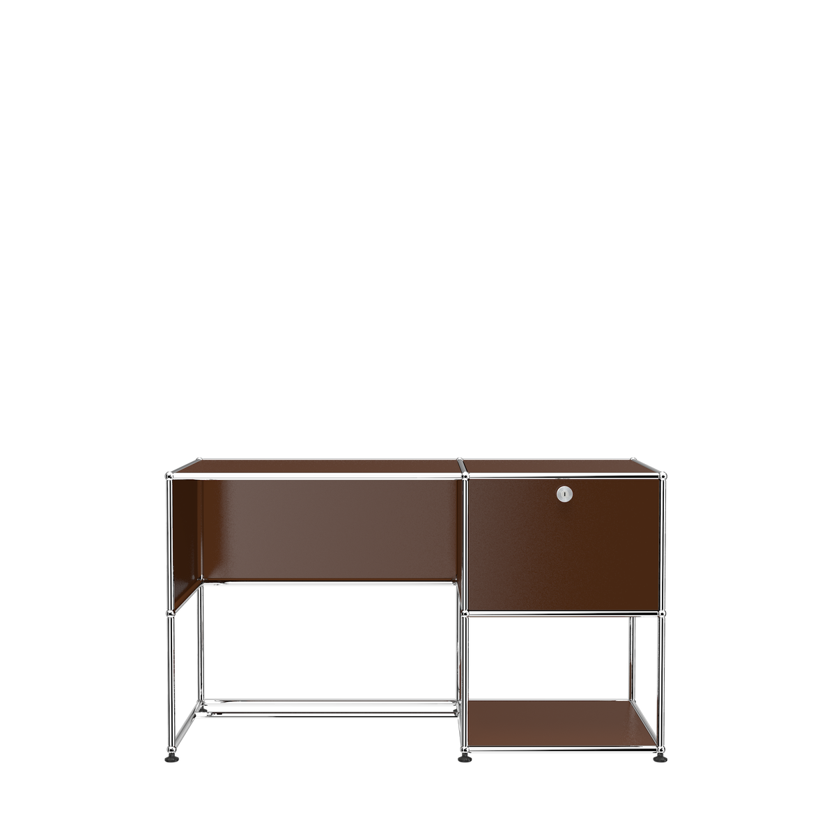 USM Haller custom desk unit A1 - Brown