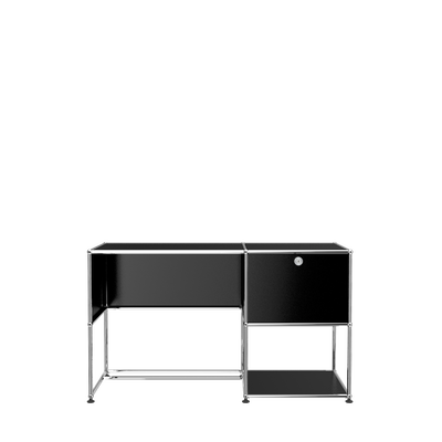 USM Haller custom desk unit A1 - Graphite Black