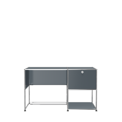 USM Haller custom desk unit A1 - Mid-Gray