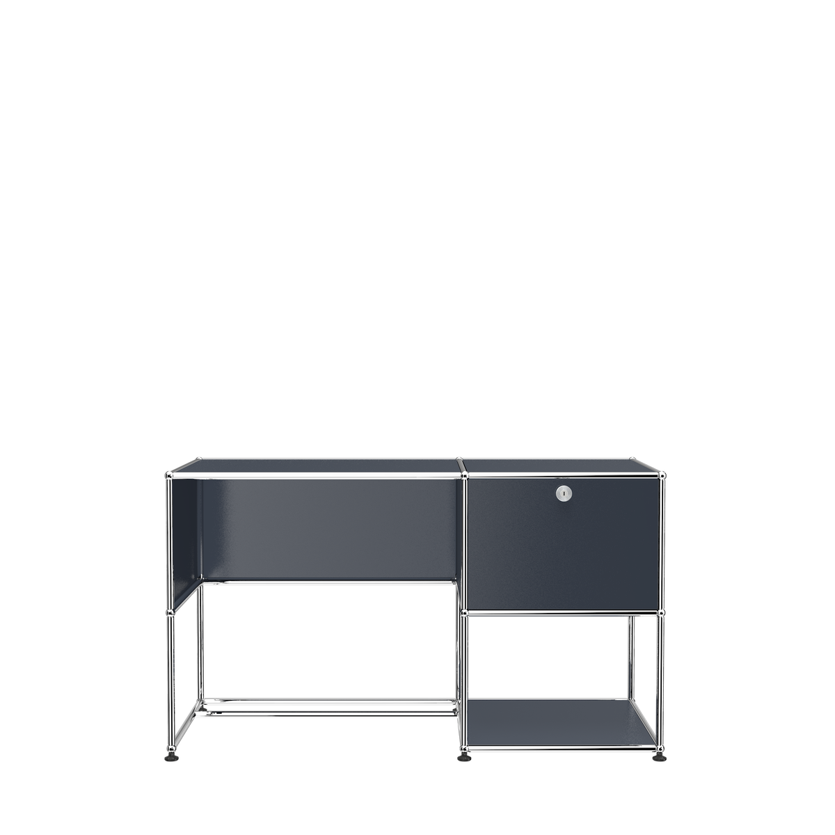 USM Haller custom desk unit A1 - Anthracite