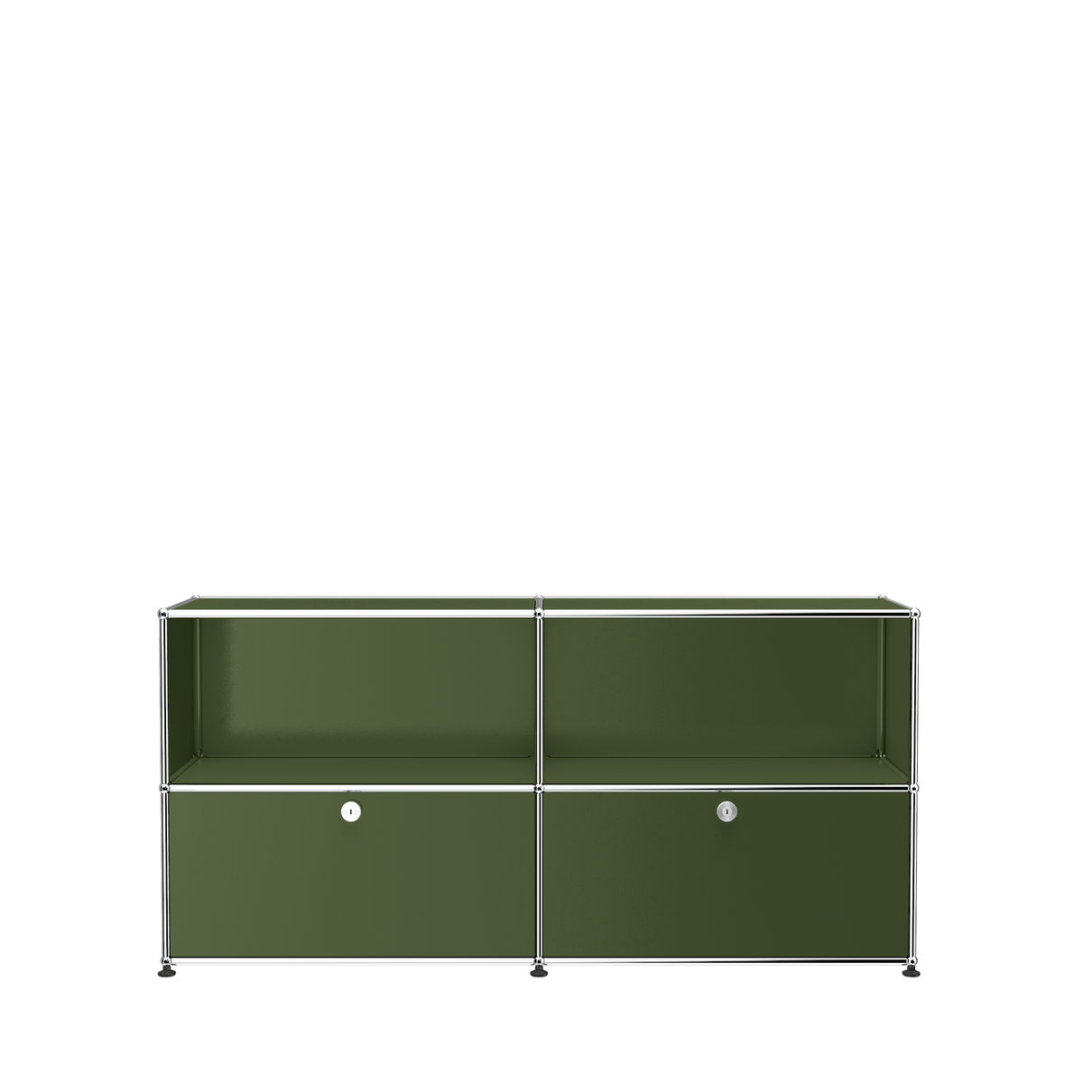 USM Haller credenza C2A - Olive Green
