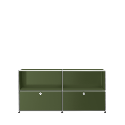 USM Haller credenza C2A - Olive Green