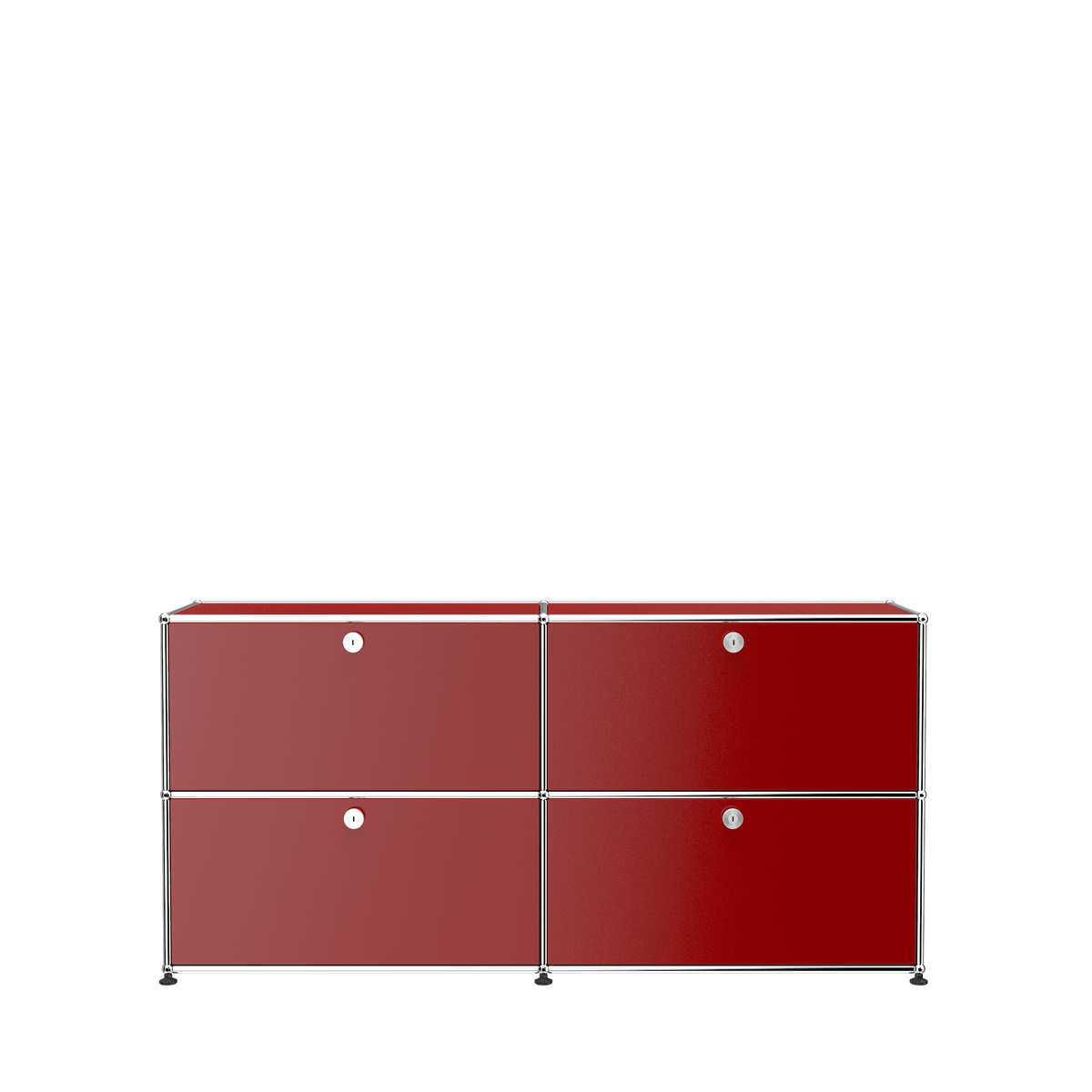 USM Haller credenza E2 - Ruby Red