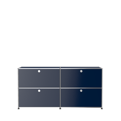 USM Haller credenza E2 - Steel Blue
