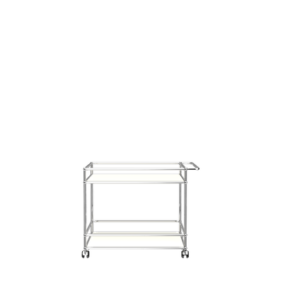 USM Haller serving cart L18 in Pure White