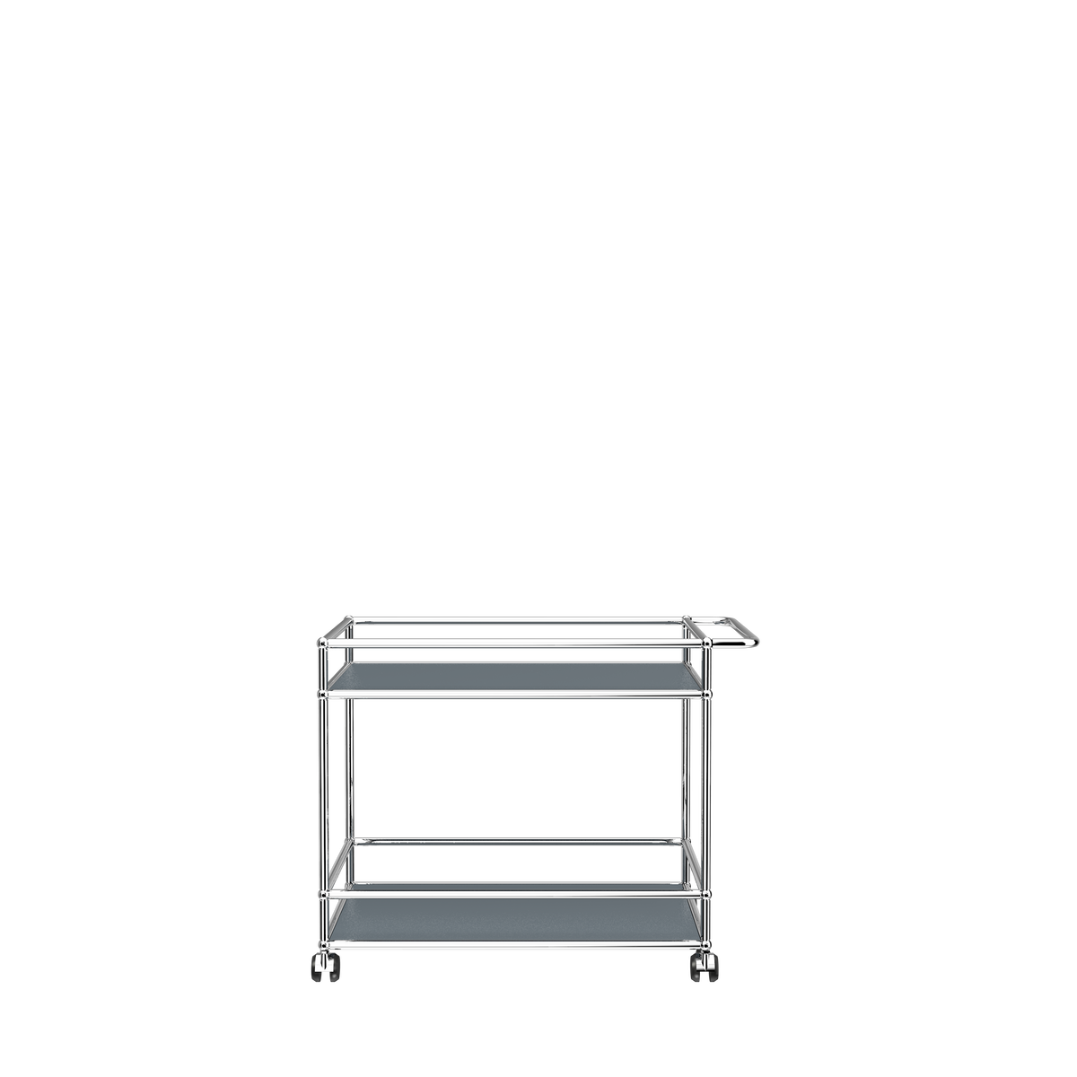 USM Haller serving cart L18 in Mid-Gray