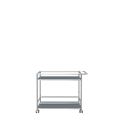 USM Haller serving cart L18 in Mid-Gray
