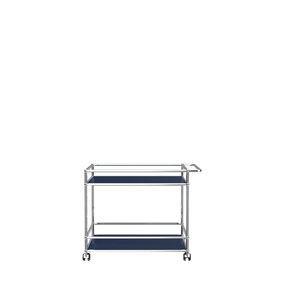 USM Haller serving cart L18 in Steel Blue