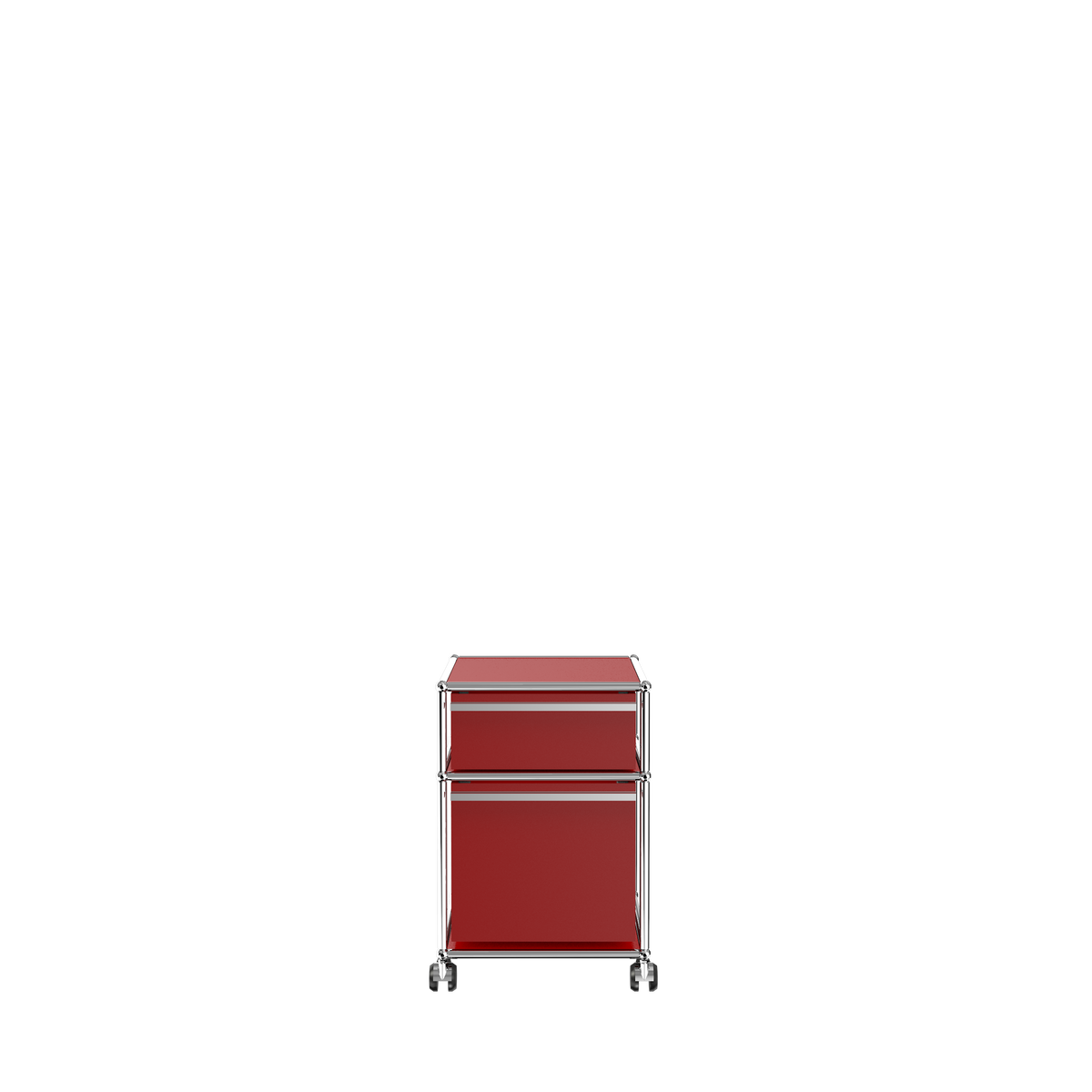USM Haller file pedestal M - Ruby Red