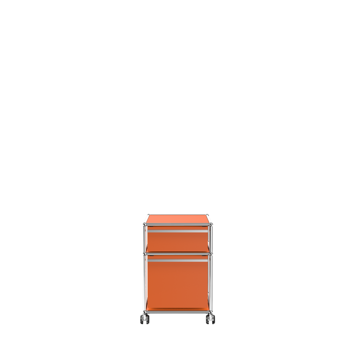 USM Haller file pedestal M - Pure Orange