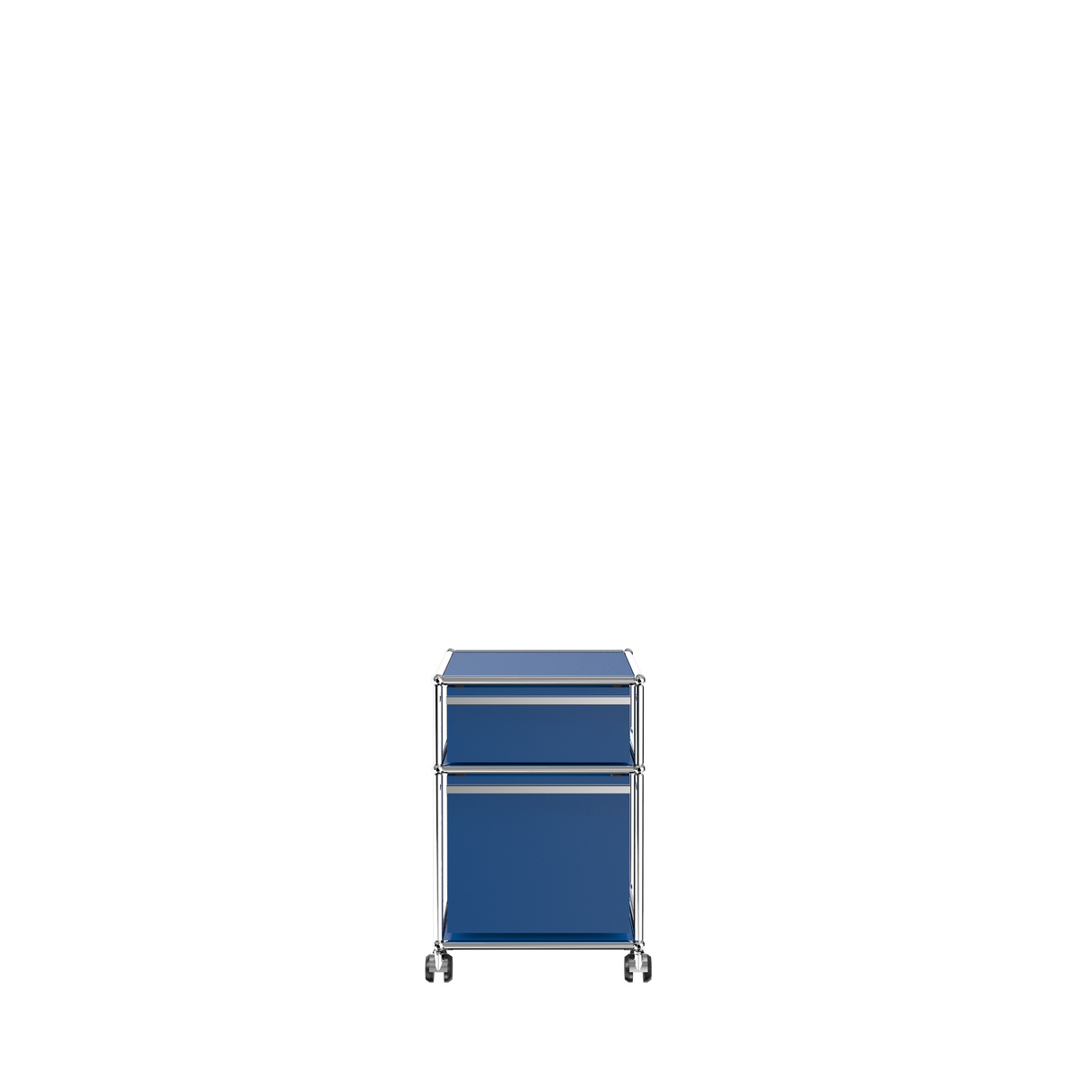 USM Haller file pedestal M - Gentian Blue