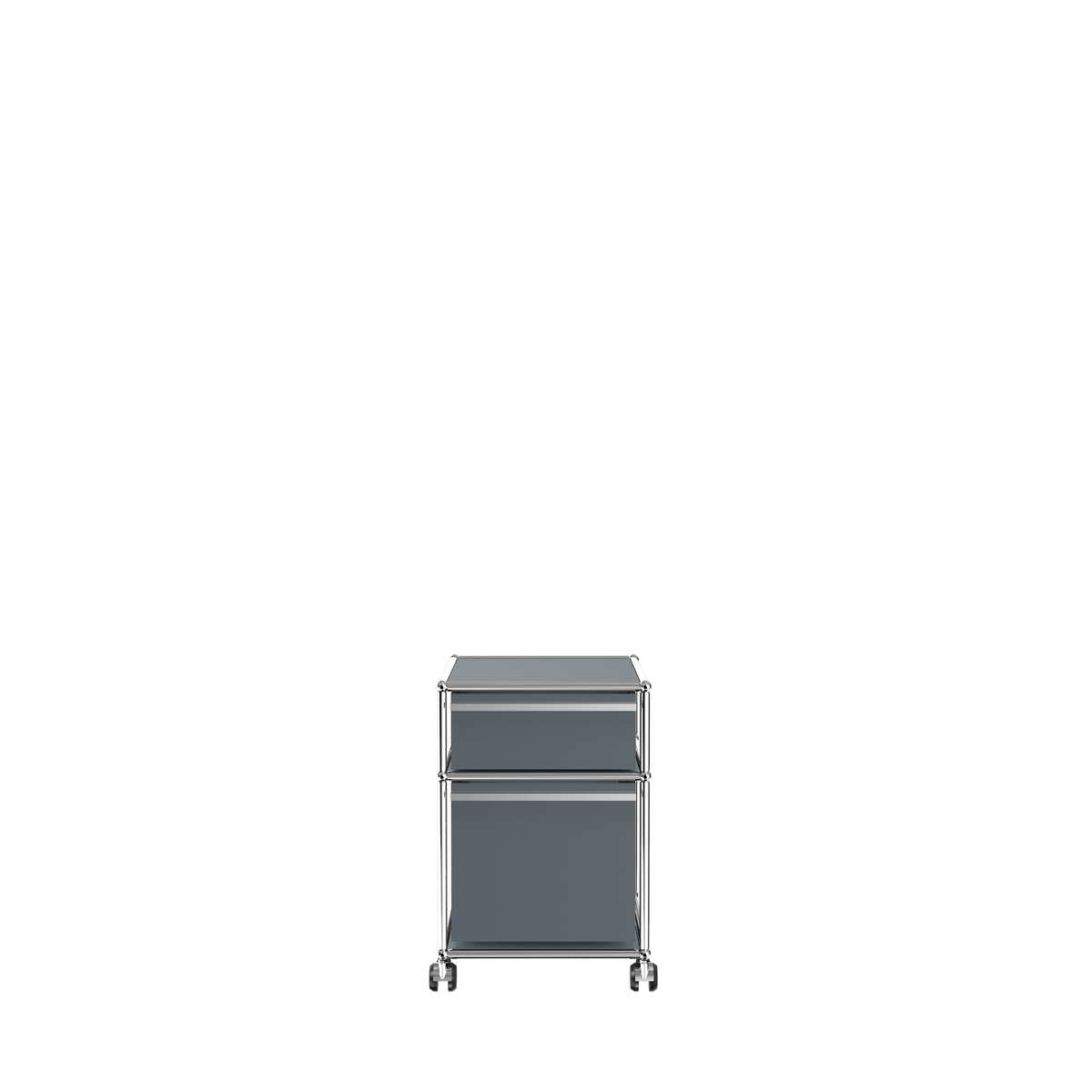 USM Haller file pedestal M - Mid-Gray