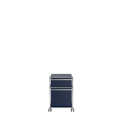 USM Haller file pedestal M - Steel Blue