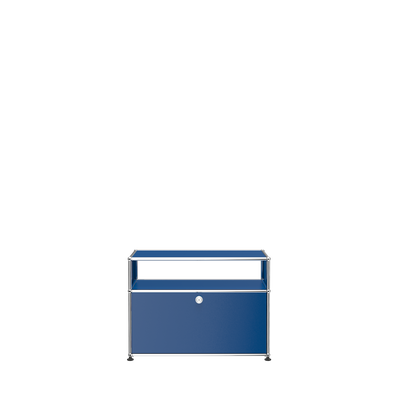 USM Haller side table O118 - Gentian Blue
