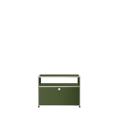USM Haller side table O118 - Olive Green