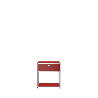 USM Haller nightstand P2 - Ruby Red
